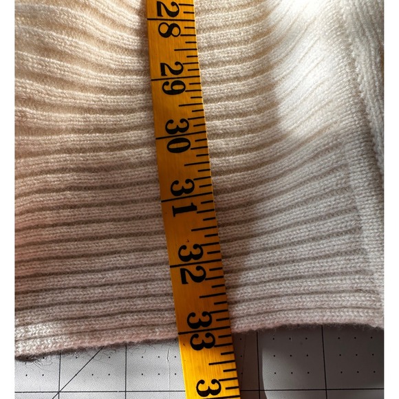 LAUREN RALPH LAUREN NWT Cashmere Cream Knit Shawl Collar Cardigan Sweater SZ XL - Picture 16 of 16